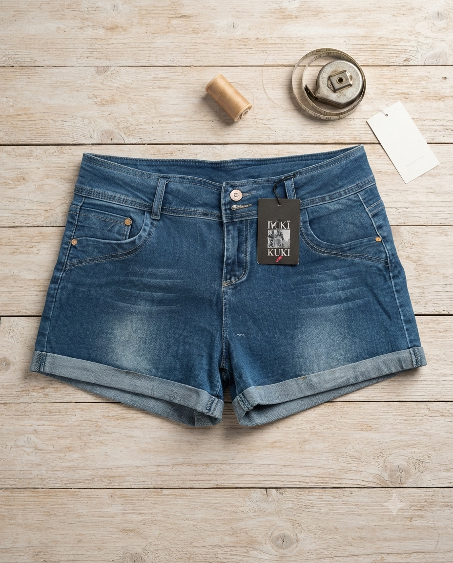 Denim shorts 34
