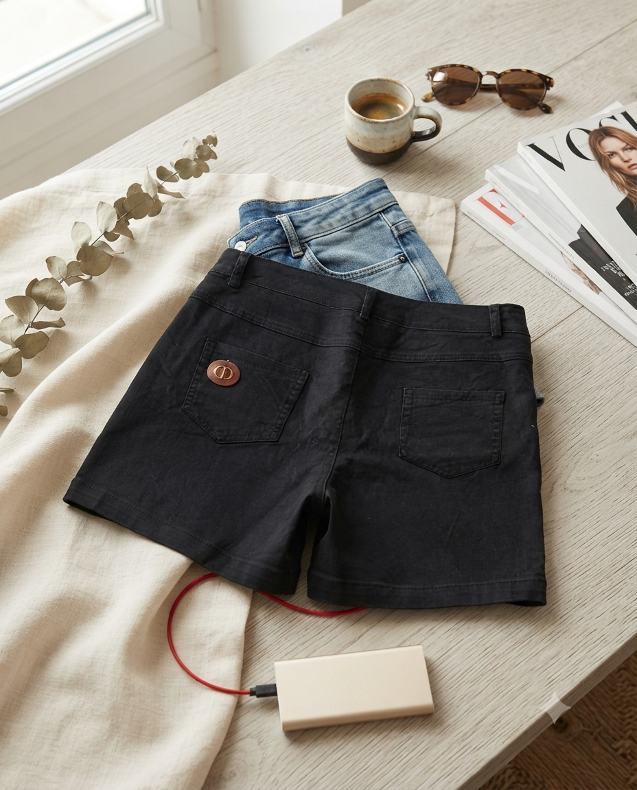 Denim shorts 30