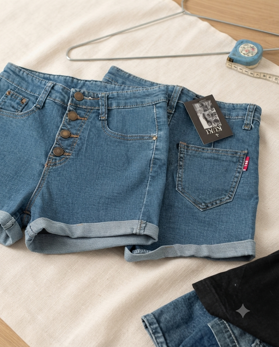Denim shorts 24