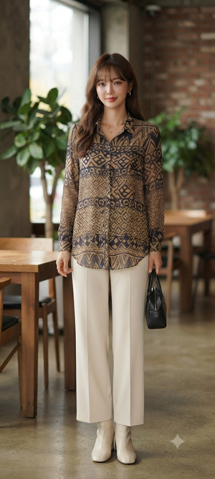 Korean shirt M