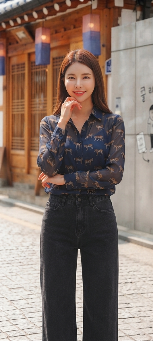 Korean shirt M