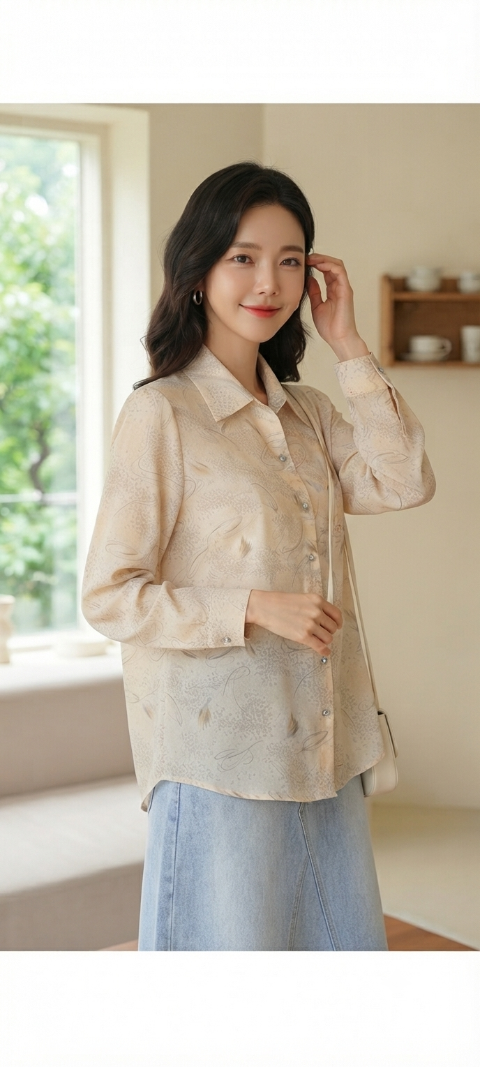 Korean shirt M
