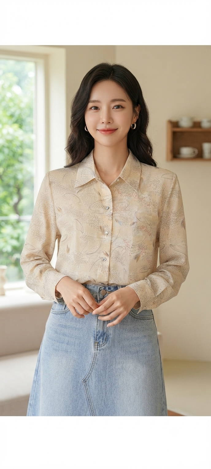 Korean shirt M