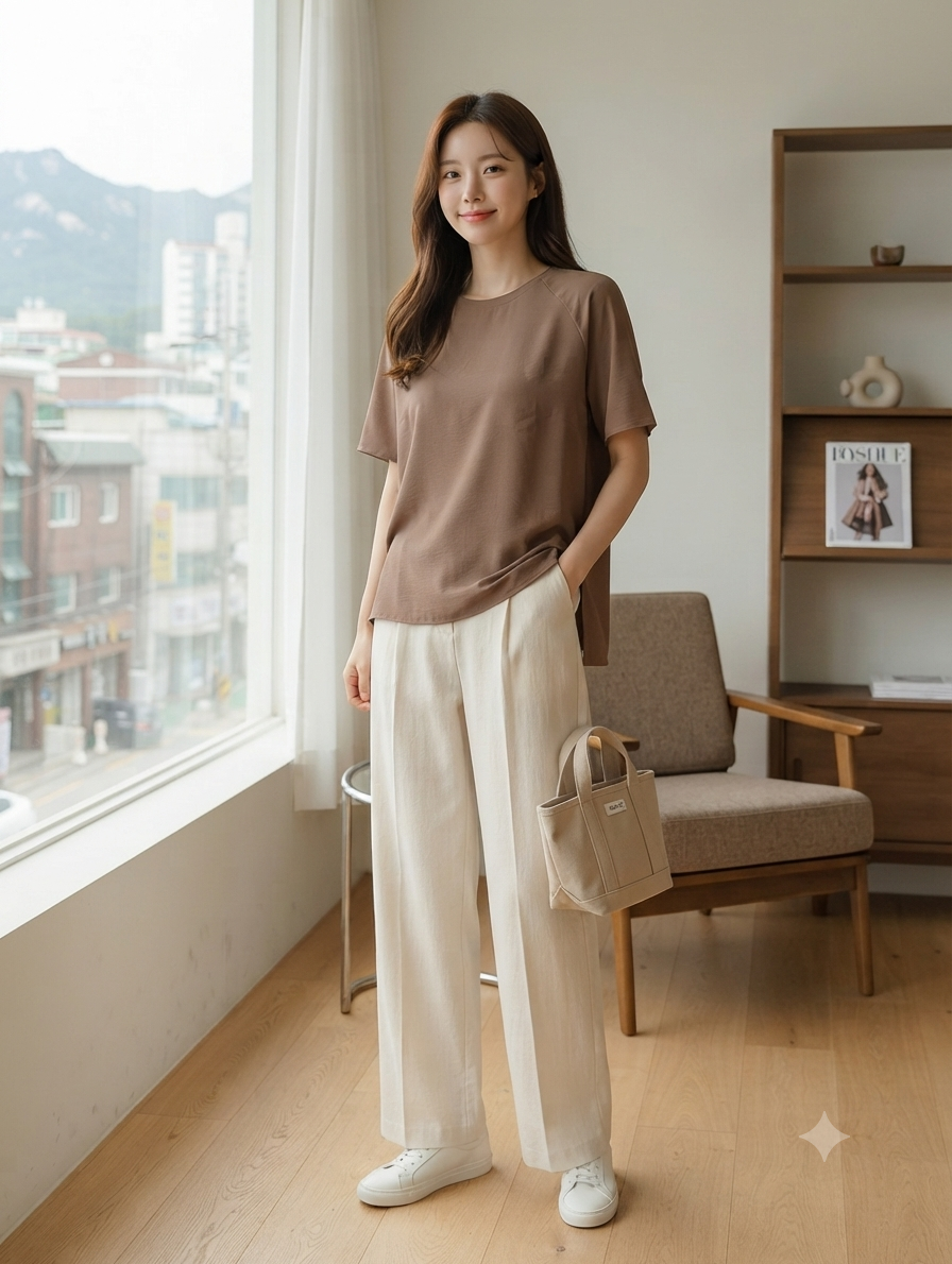 Korean top XL
