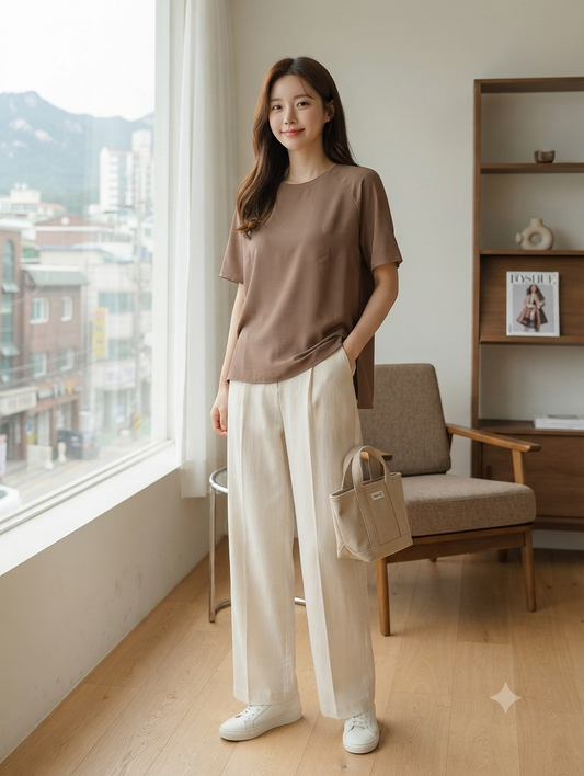 Korean top XL