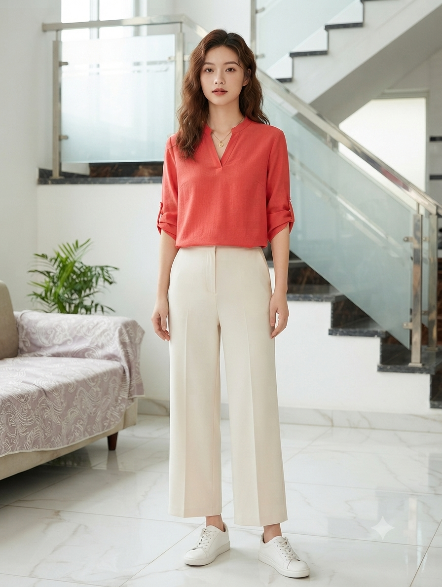 Korean top XXL