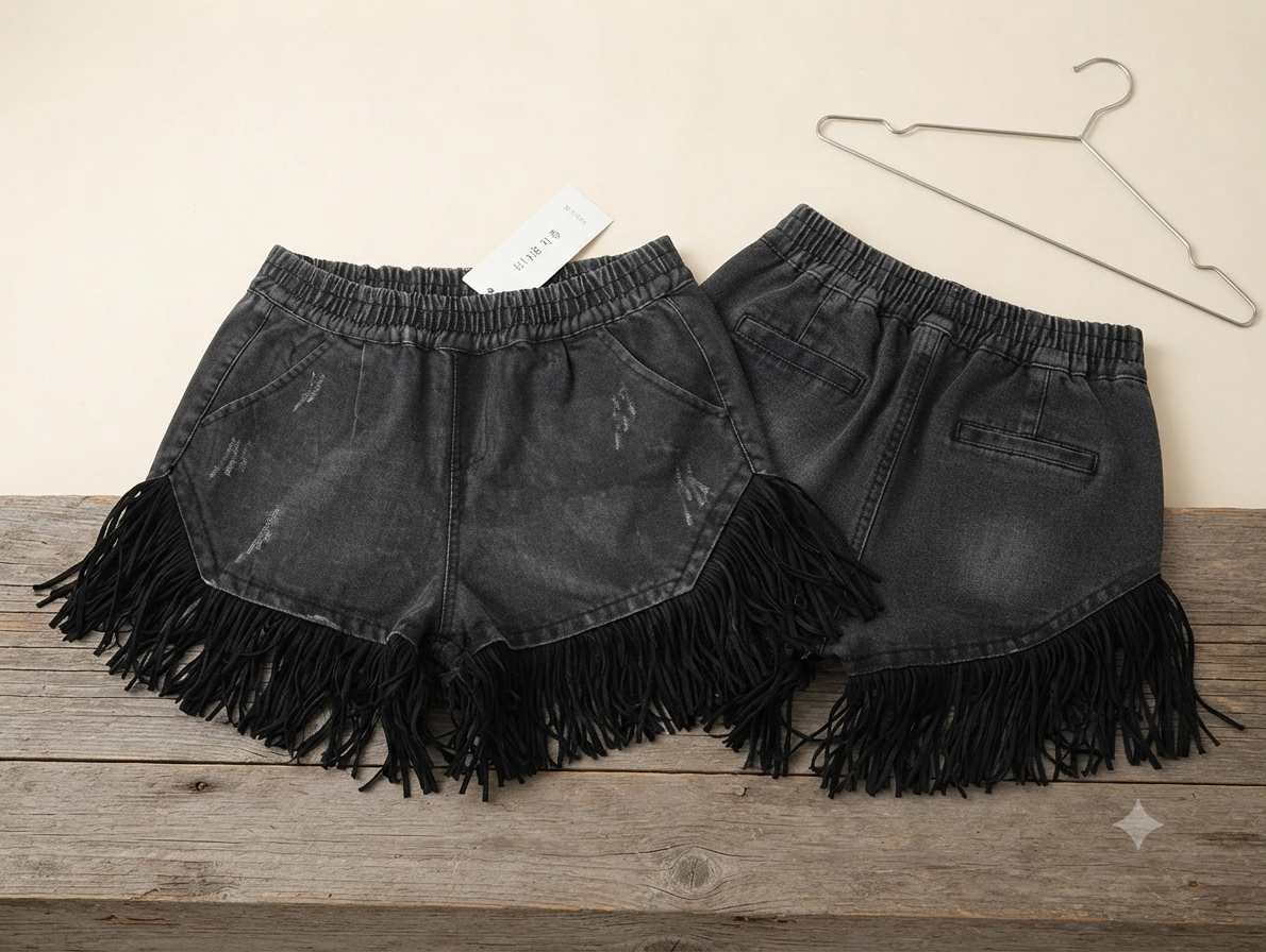 Denim shorts 28