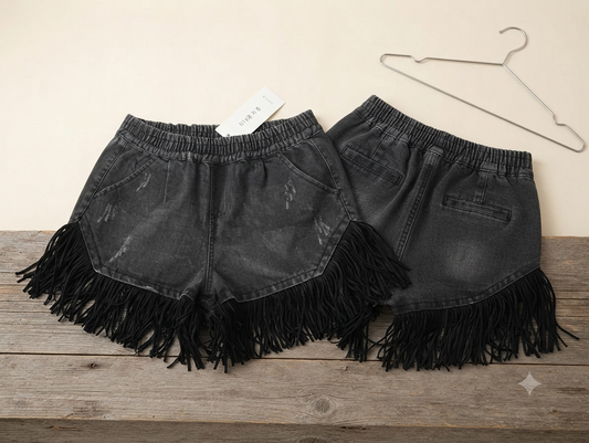 Denim shorts 28