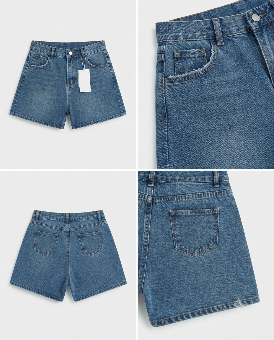 Denim shorts 34