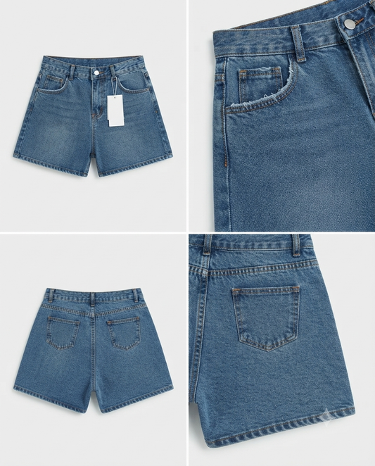 Denim shorts 34